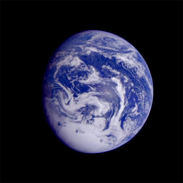 This color image of the Earth was obtained by NASA’s Galileo spacecraft early Dec. 12, 1990, when the spacecraft was about 1.6 million miles from the Earth. http://photojournal.jpl.nasa.gov/catalog/PIA00123 Date Created: 1996-01-29